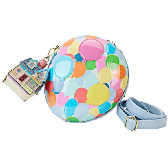 Loungefly Handbags - Loungefly Up Balloon House Figural Crossbody w/Coin Bag (Price Is Firm) (Grail)